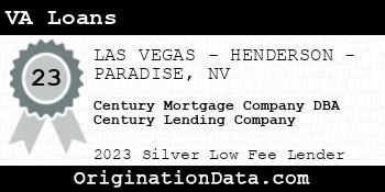 Century Mortgage Company DBA Century Lending Company VA Loans silver