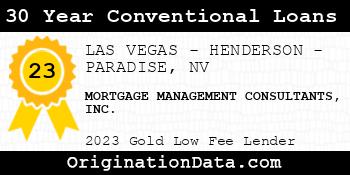 MORTGAGE MANAGEMENT CONSULTANTS 30 Year Conventional Loans gold