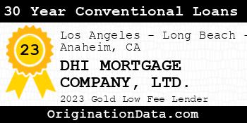DHI MORTGAGE COMPANY LTD. 30 Year Conventional Loans gold