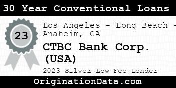 CTBC Bank Corp. (USA) 30 Year Conventional Loans silver