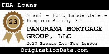 PANORAMA MORTGAGE GROUP FHA Loans bronze