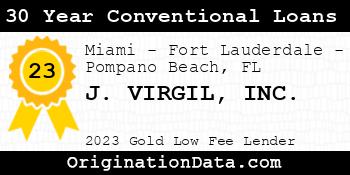 J. VIRGIL 30 Year Conventional Loans gold