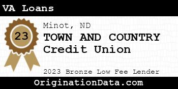 TOWN AND COUNTRY Credit Union VA Loans bronze