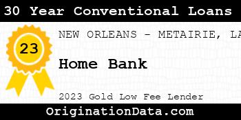 Home Bank 30 Year Conventional Loans gold