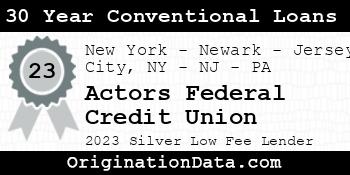 Actors Federal Credit Union 30 Year Conventional Loans silver