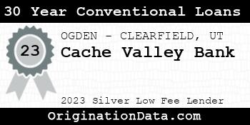 Cache Valley Bank 30 Year Conventional Loans silver