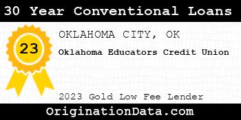 Oklahoma Educators Credit Union 30 Year Conventional Loans gold