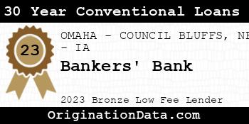 Bankers' Bank 30 Year Conventional Loans bronze