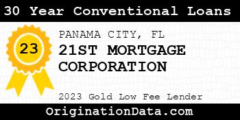 21ST MORTGAGE CORPORATION 30 Year Conventional Loans gold