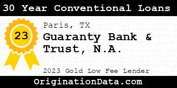 Guaranty Bank & Trust N.A. 30 Year Conventional Loans gold