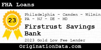 Firstrust Savings Bank FHA Loans gold