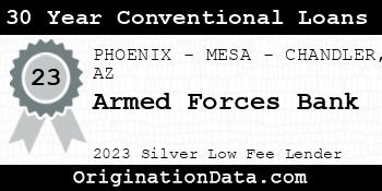 Armed Forces Bank 30 Year Conventional Loans silver