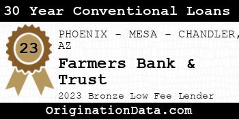 Farmers Bank & Trust 30 Year Conventional Loans bronze