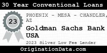 Goldman Sachs Bank USA 30 Year Conventional Loans silver
