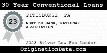 NEXTIER BANK NATIONAL ASSOCIATION 30 Year Conventional Loans silver