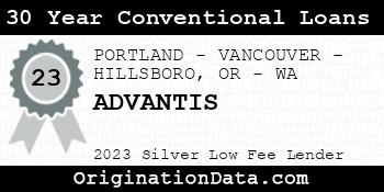 ADVANTIS 30 Year Conventional Loans silver