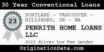 PENRITH HOME LOANS 30 Year Conventional Loans silver