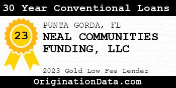 NEAL COMMUNITIES FUNDING 30 Year Conventional Loans gold