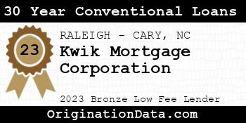 Kwik Mortgage Corporation 30 Year Conventional Loans bronze