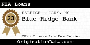 Blue Ridge Bank FHA Loans bronze