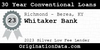 Whitaker Bank 30 Year Conventional Loans silver