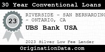 UBS Bank USA 30 Year Conventional Loans silver