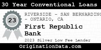 First Republic Bank 30 Year Conventional Loans silver