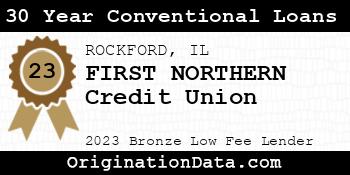 FIRST NORTHERN Credit Union 30 Year Conventional Loans bronze
