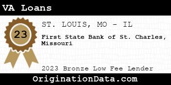 First State Bank of St. Charles Missouri VA Loans bronze