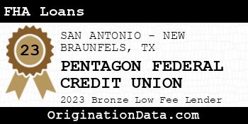 PENTAGON FEDERAL CREDIT UNION FHA Loans bronze