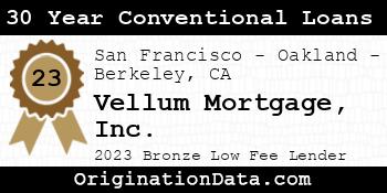 Vellum Mortgage 30 Year Conventional Loans bronze