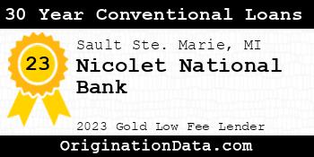 Nicolet National Bank 30 Year Conventional Loans gold