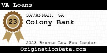 Colony Bank VA Loans bronze