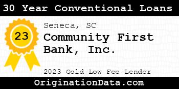 Community First Bank 30 Year Conventional Loans gold