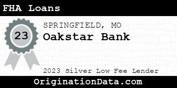 Oakstar Bank FHA Loans silver