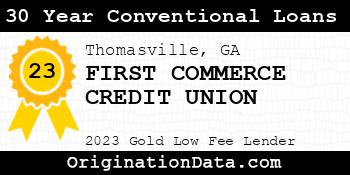 FIRST COMMERCE CREDIT UNION 30 Year Conventional Loans gold