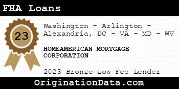 HOMEAMERICAN MORTGAGE CORPORATION FHA Loans bronze