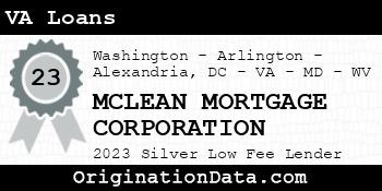 MCLEAN MORTGAGE CORPORATION VA Loans silver