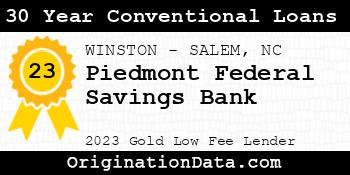 Piedmont Federal Savings Bank 30 Year Conventional Loans gold