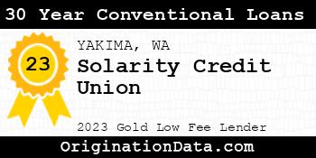 Solarity Credit Union 30 Year Conventional Loans gold
