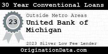 United Bank of Michigan 30 Year Conventional Loans silver