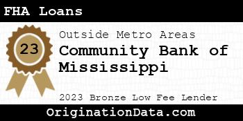 Community Bank of Mississippi FHA Loans bronze