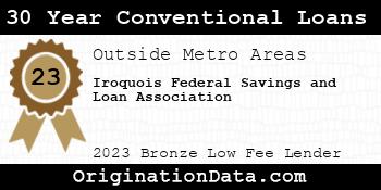 Iroquois Federal Savings and Loan Association 30 Year Conventional Loans bronze