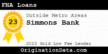 Simmons Bank FHA Loans gold
