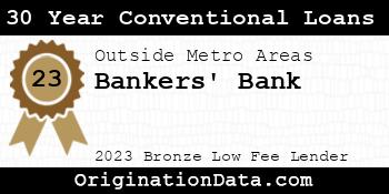 Bankers' Bank 30 Year Conventional Loans bronze