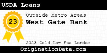 West Gate Bank USDA Loans gold