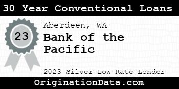 Bank of the Pacific 30 Year Conventional Loans silver