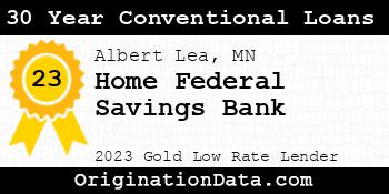 Home Federal Savings Bank 30 Year Conventional Loans gold