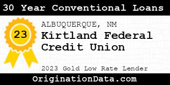Kirtland Federal Credit Union 30 Year Conventional Loans gold