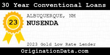 NUSENDA 30 Year Conventional Loans gold
